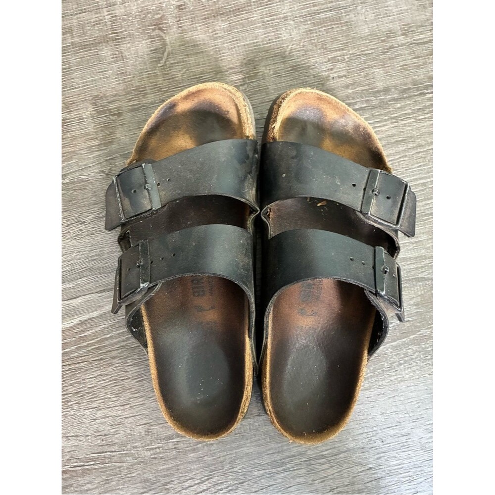 Birkenstock Arizona Size 39 US 8-8.5 Leather Slide Sandals Beach Summer